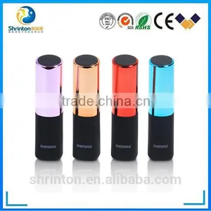 Emergency Small Power Bank 2400mah Po, Colorful Plastic Power Bank, Lipstick Power Bank thumbnail-6