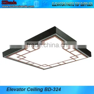 Elevator Parts/Passenger Elevator Cabin Ceiling/lift Elevator Ceiling Light Panel thumbnail-1