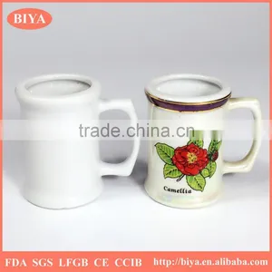 50ml Personalized Porcelain Mug Colorful Pearl Glazed Souvenir Coffee Mug Small Ceramic Cup With Handle Accept Custom Logo Decal thumbnail-3