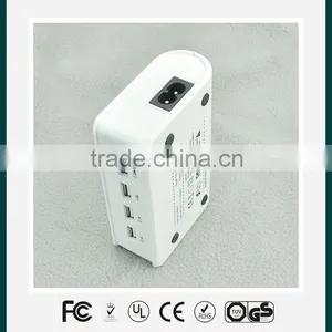 4 USB Port AC-DC Adapter for Smart Phone, Tablet thumbnail-1