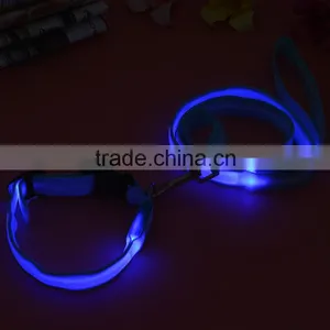 Popular Customized Glowing Collars And Leashes For Dog thumbnail-3