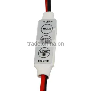 Dimmer Controller Switch Mini DC 12V 3 Key Controller For Single Color 5050 3528 5630 5730 3014 Led Strip Tape Led Lamps Light thumbnail-2