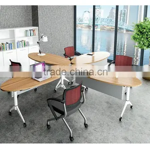 New Design Aluminum Table Frame Foldable Training Table thumbnail-6