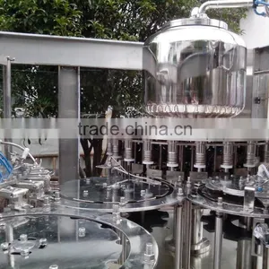 Food Sanitary Stainless Steel XGF-18-18-6 Model Drinking Water Washing Filling Capping Machine thumbnail-2