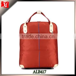 Waterproof Duffel Bag Wheeled Travel Bag Nylon Shopping Bags With Wheels thumbnail-1