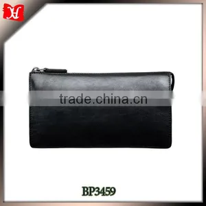 Full Grain Leather Men Handbags and Purses With Wrist thumbnail-1