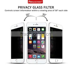 Pavoscreen Best Quality 9 Hardness Durable Tempered Glass Screen Protector 3D Privacy Screen Protector for Iphone Mobile Phone thumbnail-1