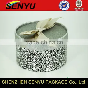 Custom Made Paper Gift Box Packaging Box Round Cylinder Box thumbnail-1
