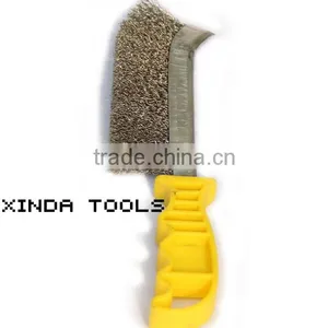 Steel Wire Brush With Plastic Handle,wire Brush,steel Wire Snow Sweeper Brush thumbnail-3
