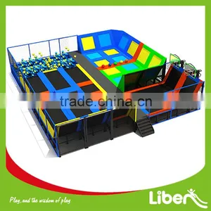 Competitive Trampoline Professional Factory Commercial Trampoline Park With Many Game Like Foam Pit Indoor Trampoline Park thumbnail-1