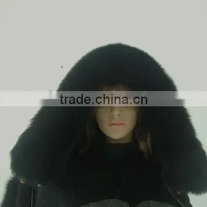 Big Fox Fur Strips for Hood thumbnail-1