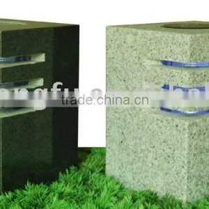 Ground Stone Light,garden Flower Pot,rechargeable Led Lattern thumbnail-1