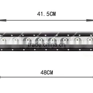 80w 18'' Inch 10-30v LED Off-road Light Work Light 4x4 -Jeep Cabin/boat/suv/truck/car/atvs Deck Driving Light 5600lm thumbnail-1