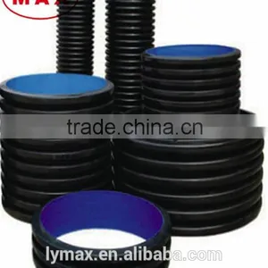 DN200 to 1000mm Metal Reinforced Hdpe Corrugated Pipe for Drainage thumbnail-1