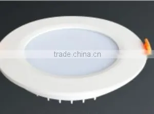 Round/square COB Glass Panel Light 16W 85-265V 2 Years Warranty IP40 Aluminum Shell thumbnail-2