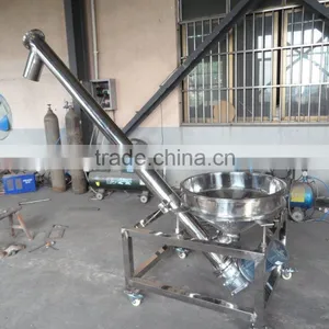 Used Stainless Steel Screw Auger Conveyor/inclined Auger Conveyor thumbnail-1