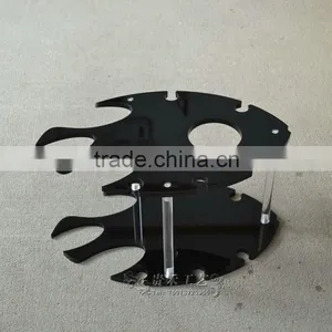 GH-RZ242 Black Acrylic Wine Display Rack,modern Acrylic Wine Display Rack thumbnail-1