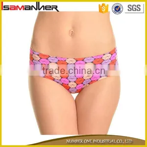 Stylish Colorful Printing Hipster Young Girls Preteen Underwear Model thumbnail-1
