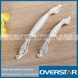 New Zinc Alloy Ivory Furniture Kitchen Cabinet Handles thumbnail-1