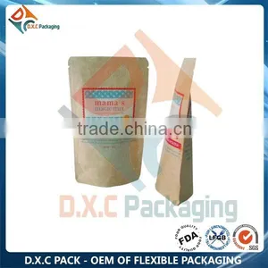 Custom Printed Food Grade Paper Kraft Bag thumbnail-1