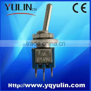 KN3A-126 Bakelite on on Electrical Mini dc Toggle Switch thumbnail-1