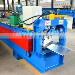 Galvanized Aluminum Roofing Ridge Cap Making Machine thumbnail-3
