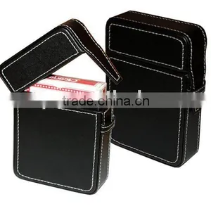 Leather Poker Case for 1 Deck of Playing Card thumbnail-1