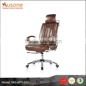 Comfortable PU Leather High Back Ergonomic Executive Office Chair thumbnail-1