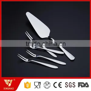 Modern Stainless Steel Cake Server&Fruit Fork thumbnail-3