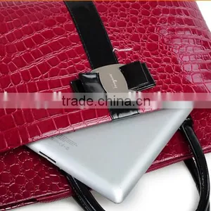 Newest Alligator Pattern Red Exquisite pu Women Bag thumbnail-4