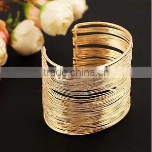 Fashion Women's Multilayer Strings Wristband Bangle Cuff Bracelet/ thumbnail-3