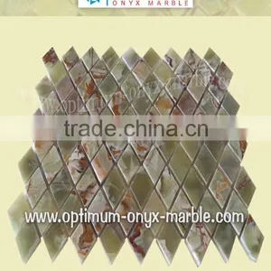 GREEN ONYX MOSAIC TILE - 016 thumbnail-2