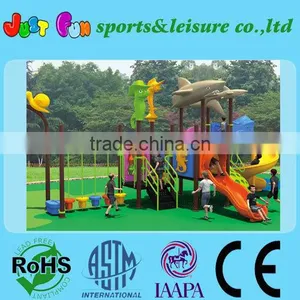 Animals Plastic Playground Equipment Children Playground thumbnail-1