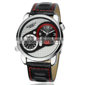 Men Charming Leather Sports High Quality EYKI Brand Water Resistant Watch thumbnail-1