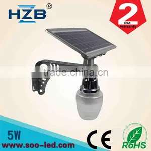 Low Voltage 5w Led Mini Solar Garden Lights ,all in One Solar Lamp thumbnail-2