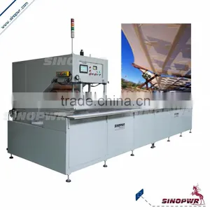 Tarpaulin Auto Step High Frequency Canvas Welding Machine thumbnail-1