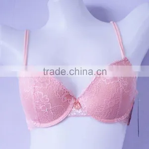 China Bra Factory Foam Cup With Lace Ladies Hot Sexy Fashion Bra thumbnail-1