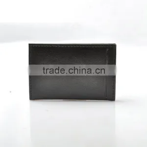 New Black RFID Blocking Leather Men's Rfid Wallet thumbnail-1