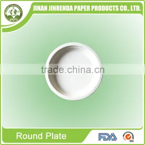 Eco-friendly Sugarcane Tableware 6 Inch Round Plates thumbnail-5
