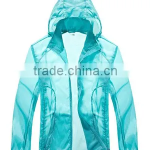 Mens Hooded Windbreaker Jacket 100% Polyester thumbnail-1