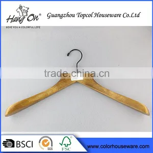 Garment Wooden Broad Shoulder Hanger thumbnail-1