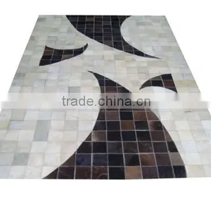 Hair-On Cowhide Leather Carpet PL-342 thumbnail-1