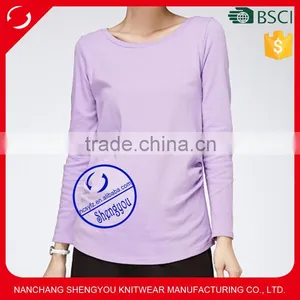 Outdoor Organic Cotton Viscose Maternity Tshirt for Pregnancy thumbnail-1