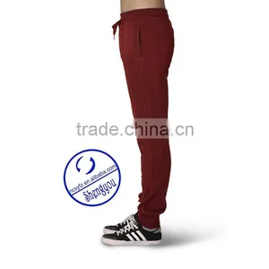 2015 Men Polyester/cotton Jogger Pants Wholesale Rib Pants thumbnail-2