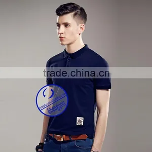 Custom Good Quality New Design Applique Polo Shirts thumbnail-4