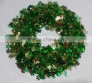 2015 Cheap Decorative Christmas PET Wreath thumbnail-1