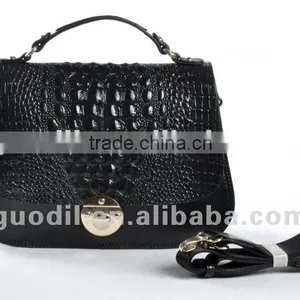 New Arrival! Croco Portable Flap Bags Fashion Design Leather Handbags 2012 thumbnail-1