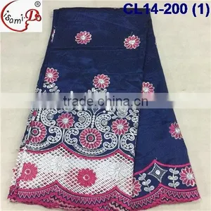 CL14-200 Top Sell Good Quality Nigerian George Lace Fabric,fashionable African George Lace Fabric thumbnail-1