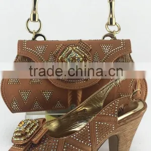 CSB5122 Fashionable Design Good Quality Fast Shipping Royal Blue Shoes Matching Bags for Ladies thumbnail-2