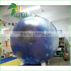 Wonderful PVC0.18 Magic Lighting Up Inflatable LED Moon Globe Balloon From Hongyi Toy thumbnail-4